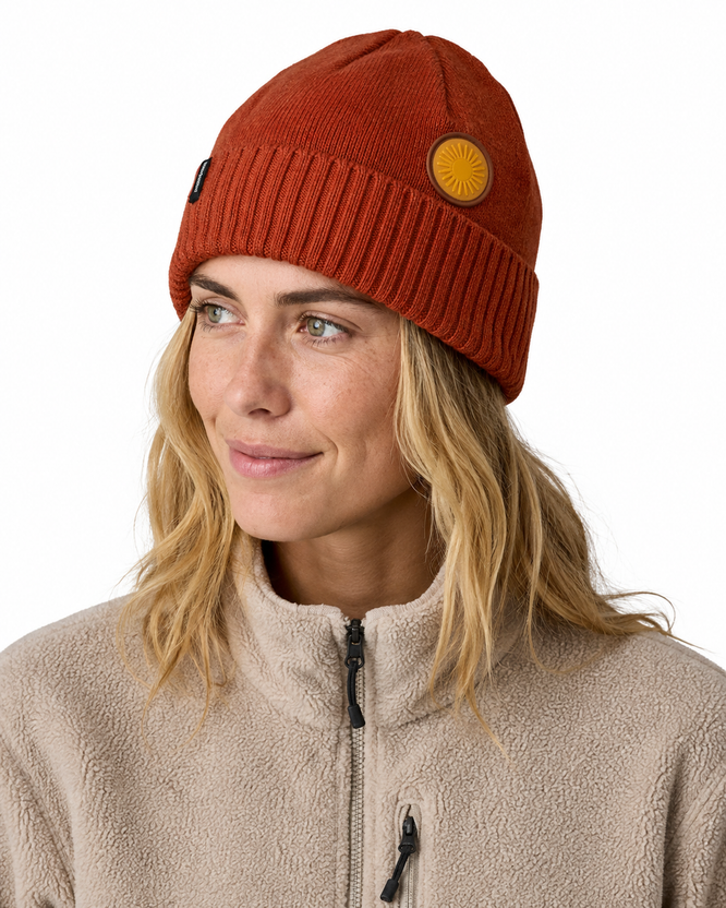 Brodeo Beanie Spirited Sun: Burnished Red