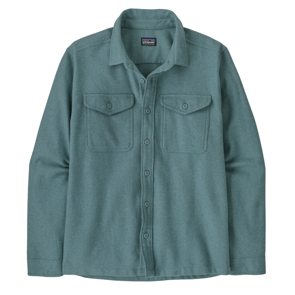 Fjord Falnnel Longsleeve Shirt Blue Saga