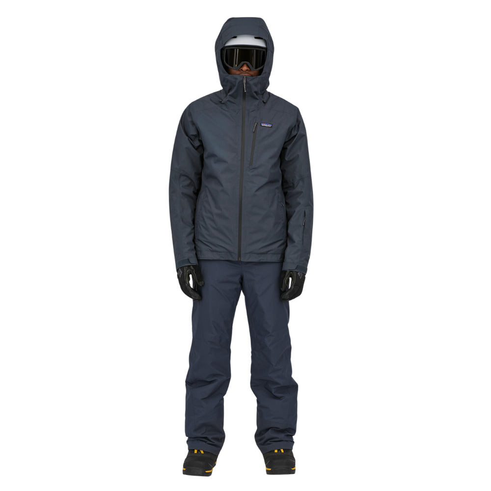Insulated Powder Town Snowboard Jacket Smolder Blue