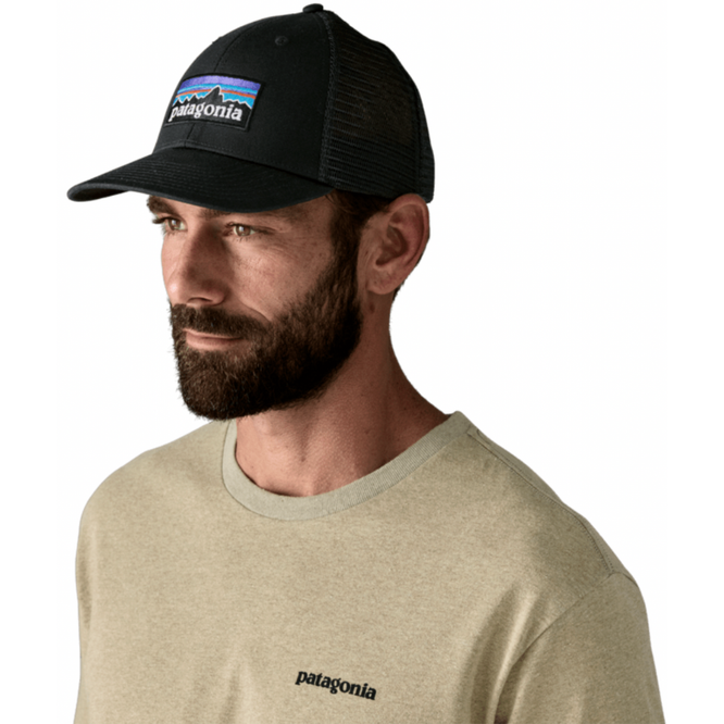 P-6 Logo LoPro Trucker Hat Black