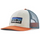 P-6 Logo LoPro Trucker Hat Thermal Blue