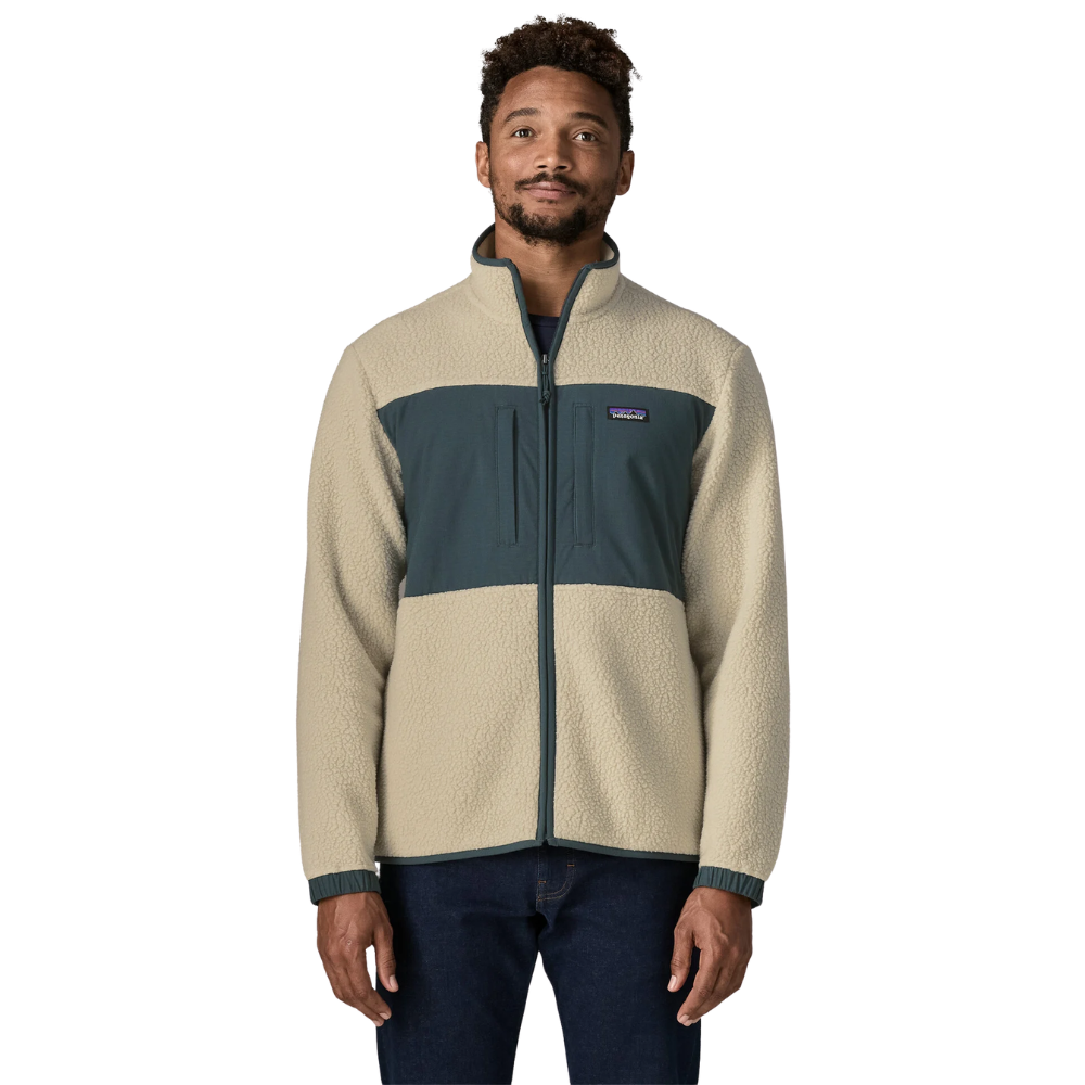 Retro Pile Patch Jacket Pelican