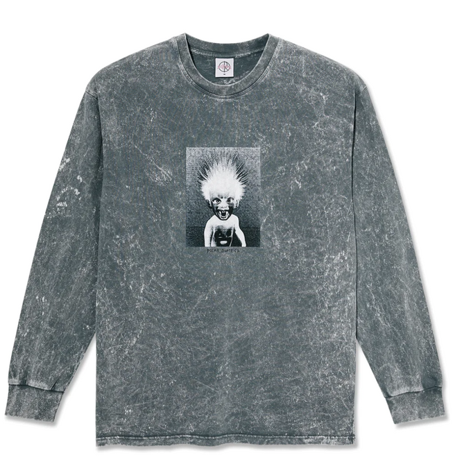 Acid Demon Child Longsleeve T-shirt Grey