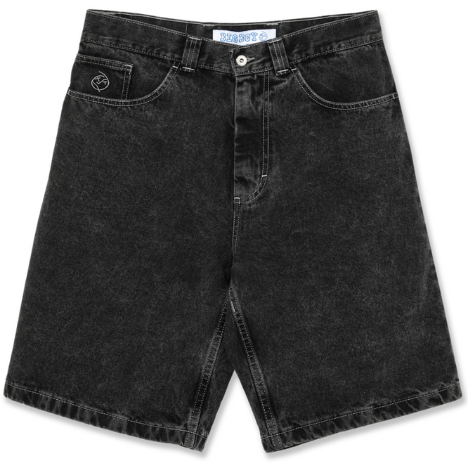 Big Boy Shorts Silver Black