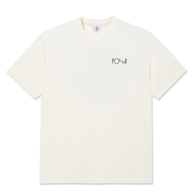 Fill Logo T-Shirt Ivory/Black
