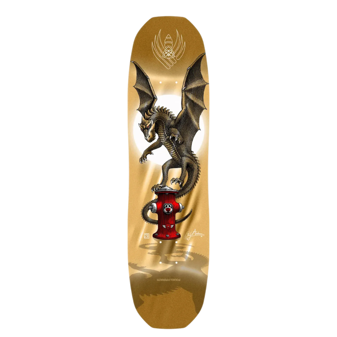 Powell Peralta Flight Pro Shape 311 Andy Anderson Hydrant 8.375" Skateboard Deck
