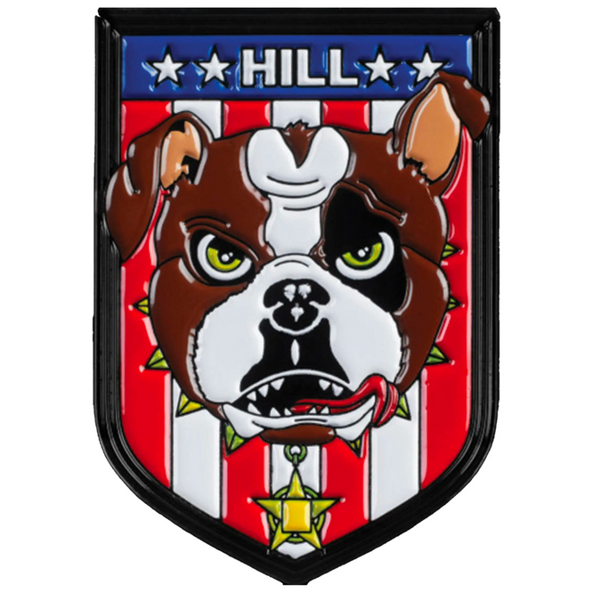 Franky Hill Bulldog Pin