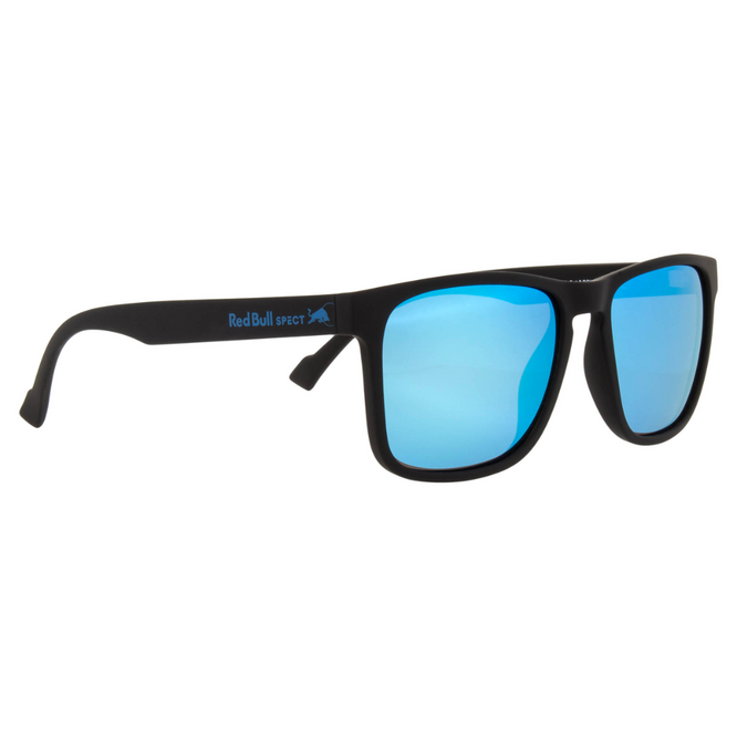 Leap 003P Sunglasses Black/Smoke Ice Blue Mirror
