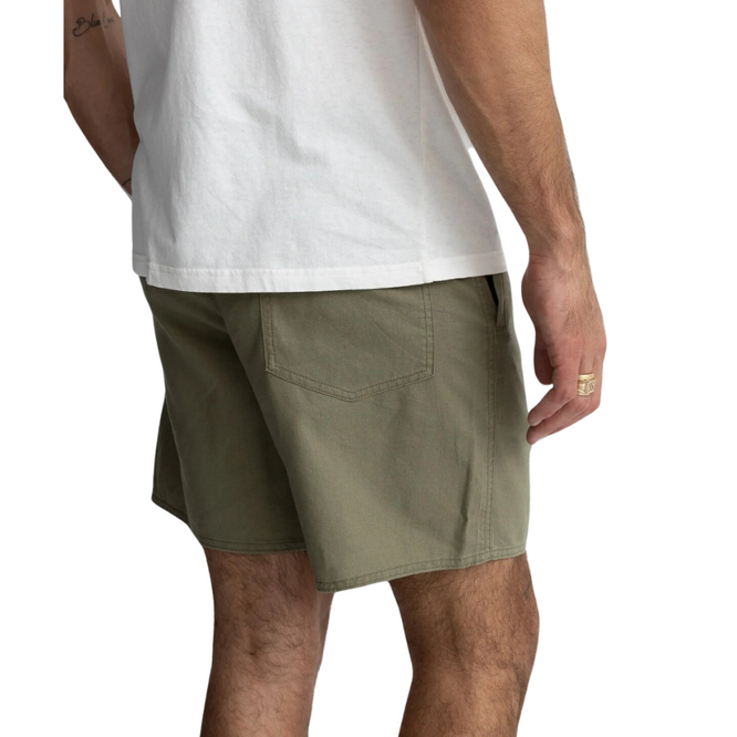 Classic Linen Jam Shorts Olive