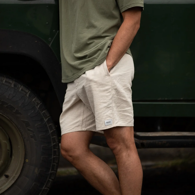 Classic Linen Jam Shorts Sand