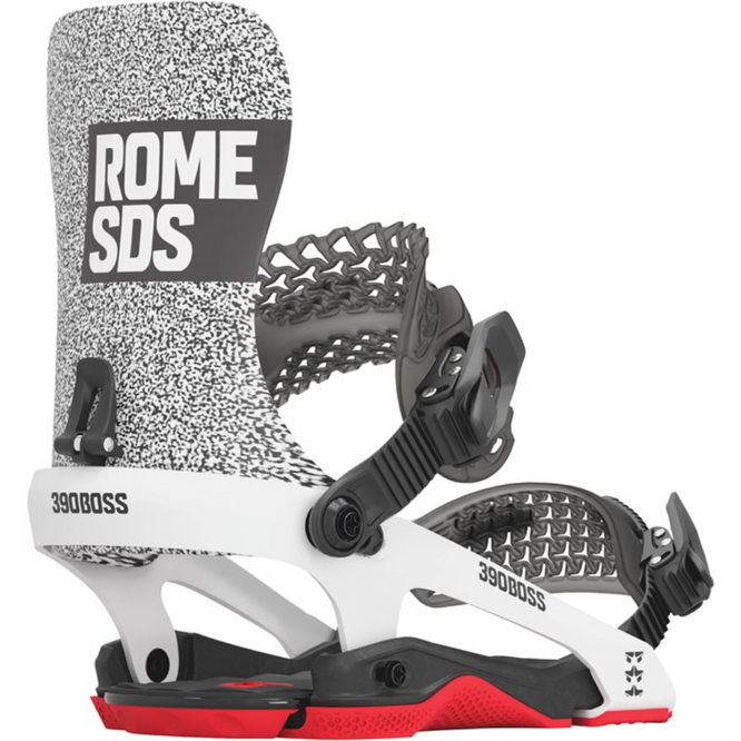 390 Boss Static White 2024 Snowboardbindingen