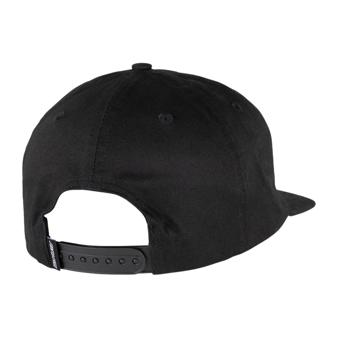 Cruz Label Cap Snapback Black
