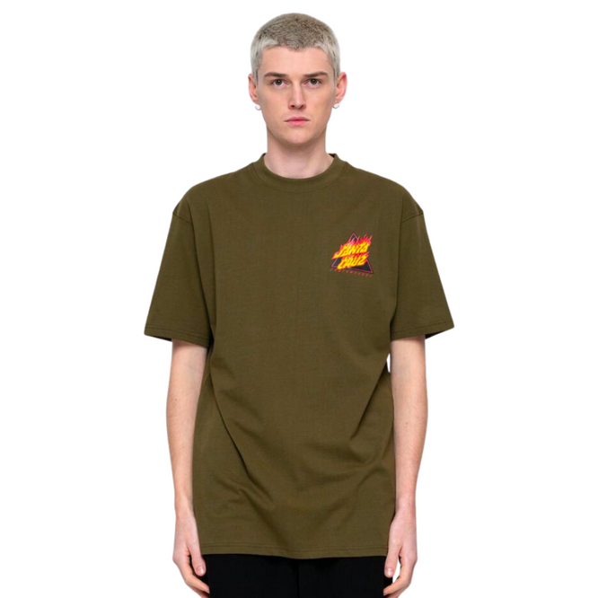 Flamed Not A Dot T-Shirt Uniform Green