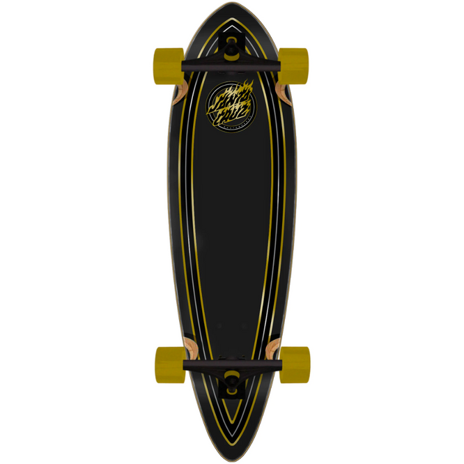 Holo Flame Pintail 9.2" Complete Cruiser