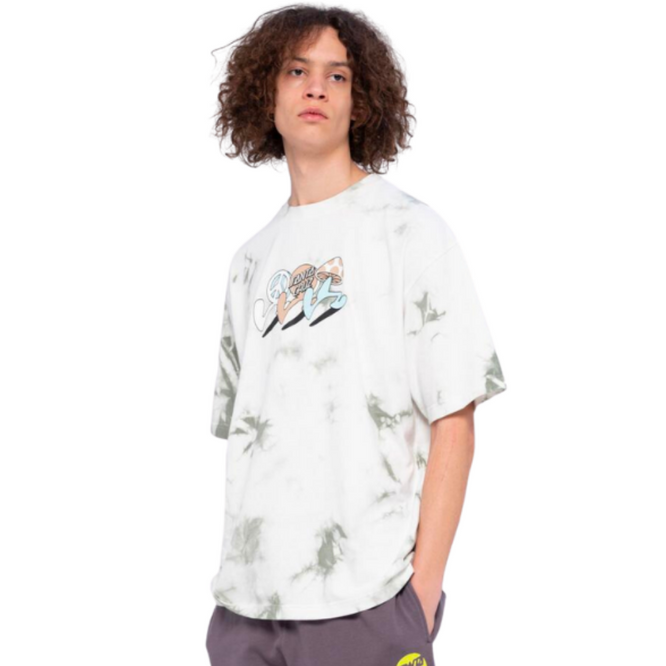 Journey T-Shirt Olive Tie Dye