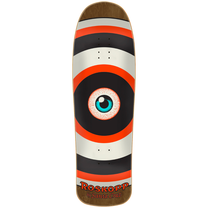 Rosskopp Target Eye Reissue 9.625” Skateboard Deck