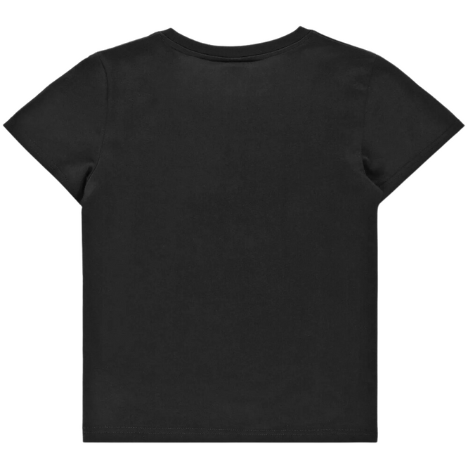 Kids Flamed Not A Dot Front T-Shirt Black