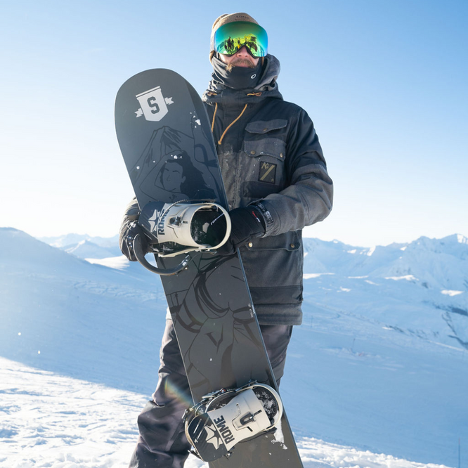 Black LP 157W Snowboard + Transfer Black Snowboardbindingen + Pipe Snowboardbag Steel Grey 157