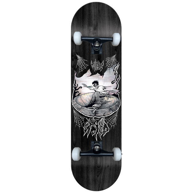 Niels Ghost Bowl Black  Complete Skateboard