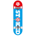 Stoked Blanco Sticker Complete Skateboard