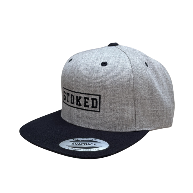 Streetcore box logo Snapback Cap Sport Grey / Black