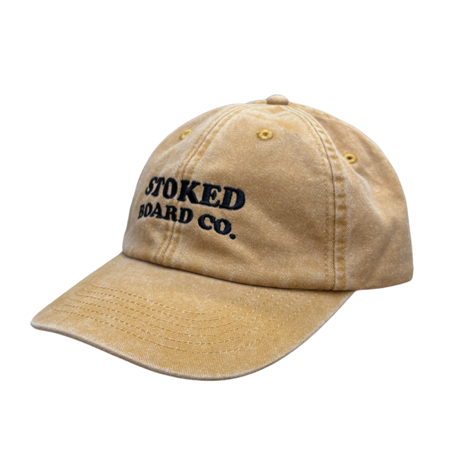 Sunfade Dad Cap Washed Mustard