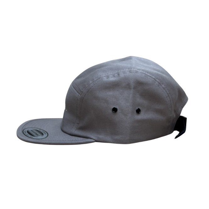 Trailflow Minimal 5 Panel Cap Dark Grey