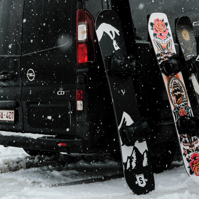 Drop-In Black 2025 Snowboard