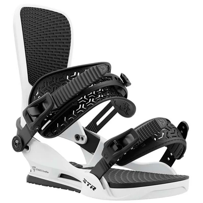 STR White 2025 Snowboardbindingen