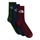 Everyday Standard Crew 3Pack Socks Bottle Green
