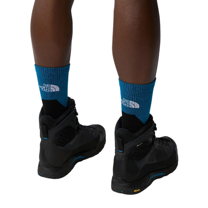 Hiking Crew Sock TNF Black/Adriatic Blue