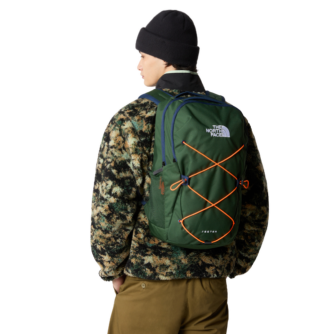 Jester Backpack Pine Needle/Summit Navy/Power Orange