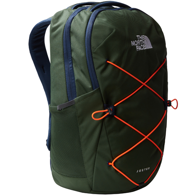 Jester Backpack Pine Needle/Summit Navy/Power Orange