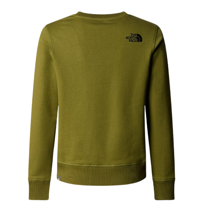 Kids Drew Peak Light Crew Sweatshirt Forest Olive