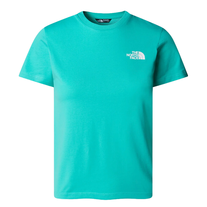 Kids Simple Dome T-shirt Geyser Aqua