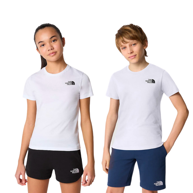 Kids Simple Dome T-shirt TNF White