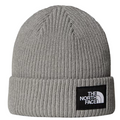 Salty Lined Beanie Light Grey Heather