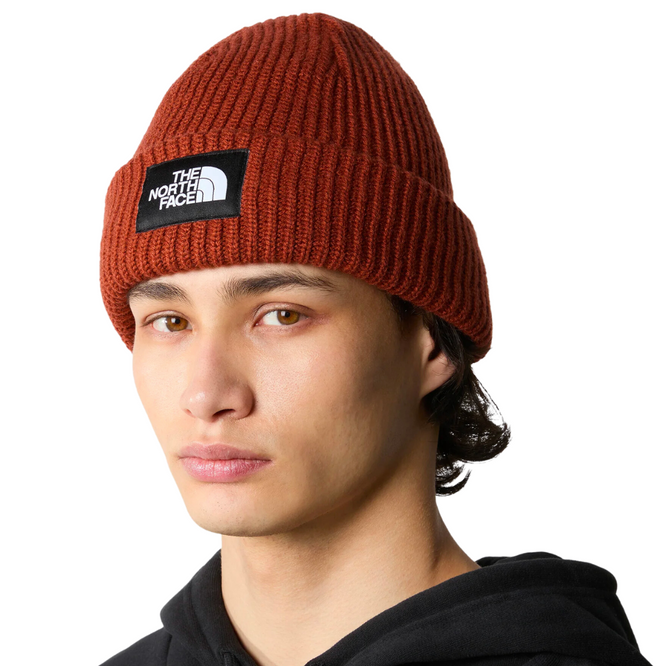 Salty Lined Regular Beanie Brandy Brown