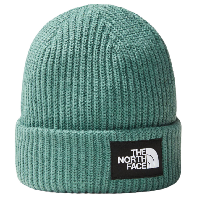 Salty Lined Short Beanie Dark Sage