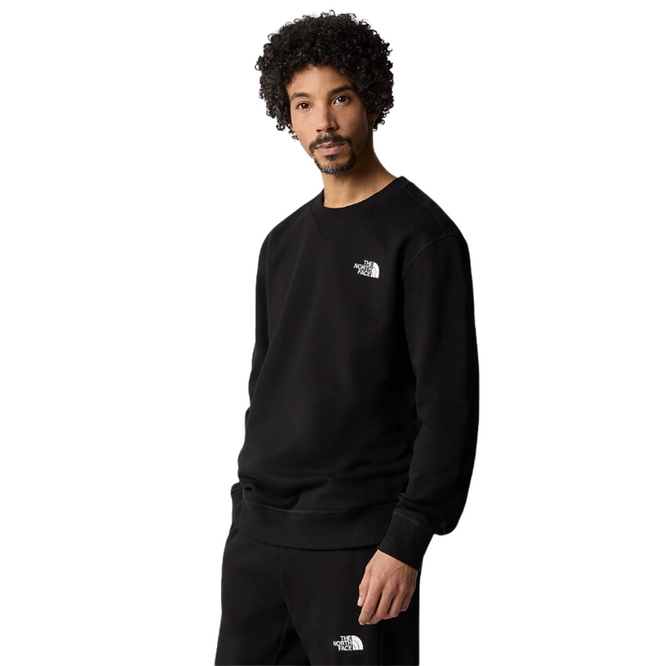 Simple Dome Crew Sweatshirt TNF Black