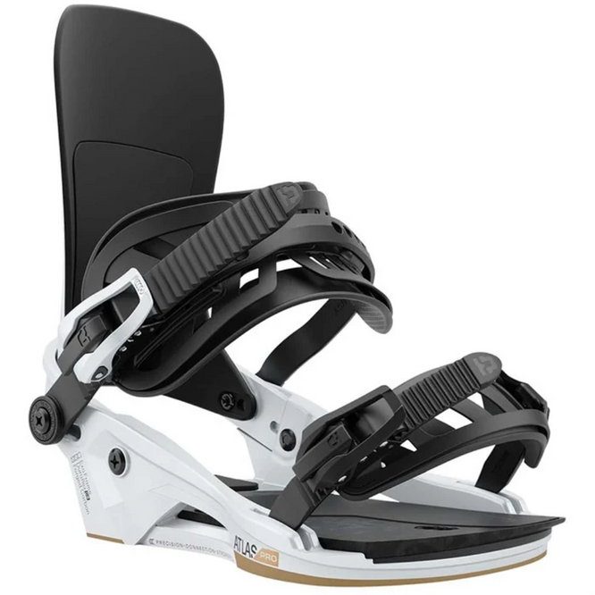 Atlas Pro Metallic White 2025 Snowboardbindingen