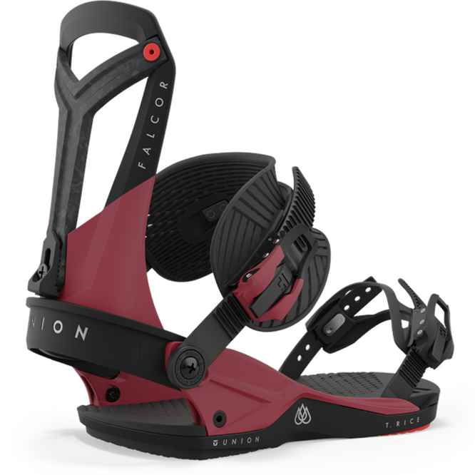 Falcor Red 2024 Snowboardbindingen