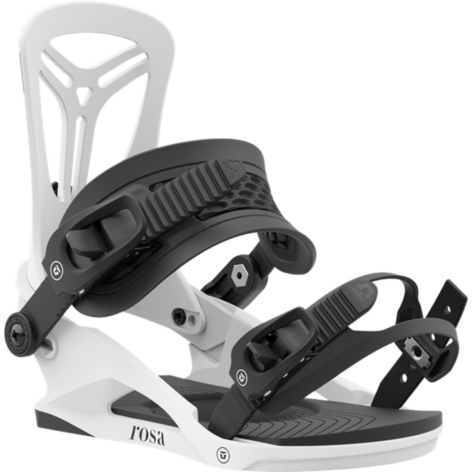 Womens Rosa White 2024 Snowboardbindingen