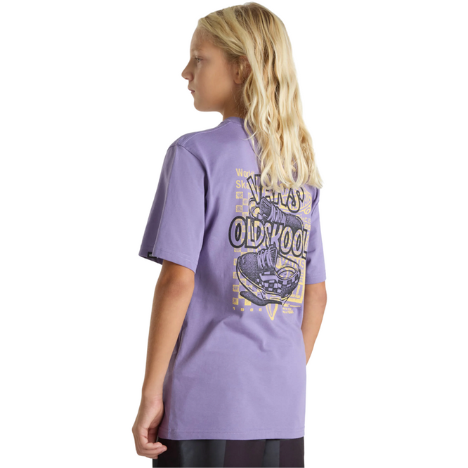Kids Old Skool T-shirt Purple Haze