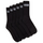 Classic Crew Socks Black 6-Pack