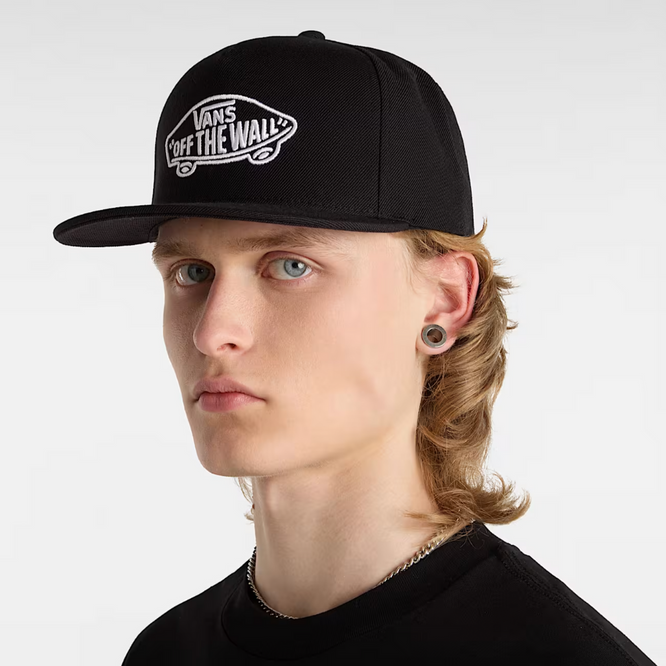 Classic Vans Snapback Cap Black