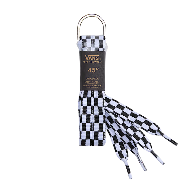 Fat Laces Checkboard Black/White