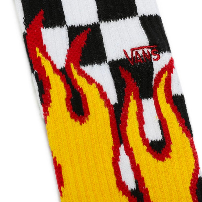 Flame Check Crew Socks