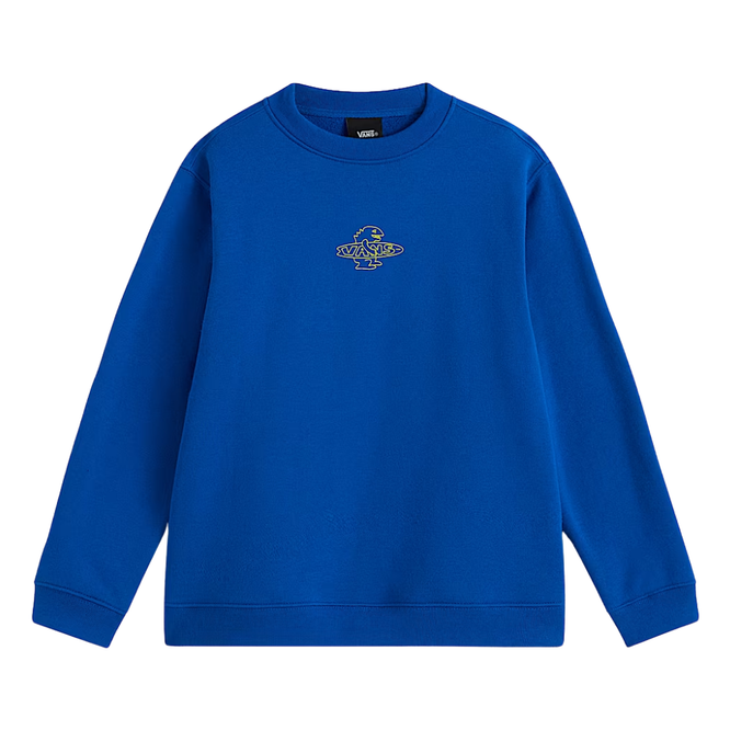 Kids Food Spot Crewneck Classic Blue