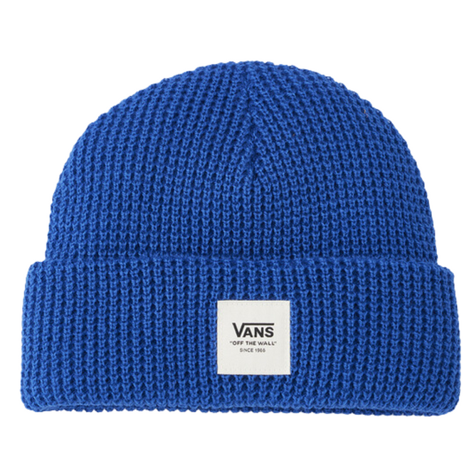 Kids Waffle Cuff Beanie True Blue